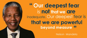 Motivation Monday: My Favorite Nelson Mandela Quote!
