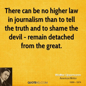 ... than 2 tell truth & 2 shame the devil - remain detached form the truth