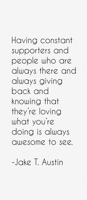 Jake T Austin Quotes amp Sayings