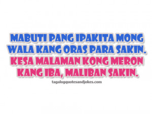 Bitter Tagalog Love Quotes 2