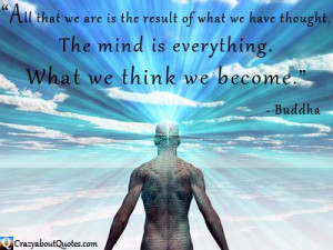 Mind is Everything - Buddha quote
