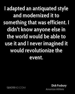 Dick Fosbury Quotes
