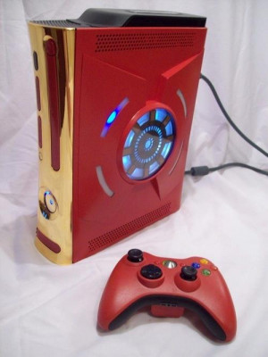 boys, cool, games, iron man, red, xbox 360