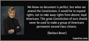 More Barbara Boxer Quotes