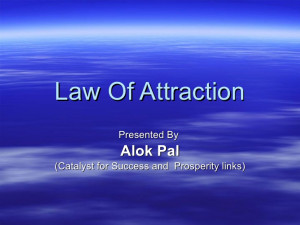 Law Of Attraction