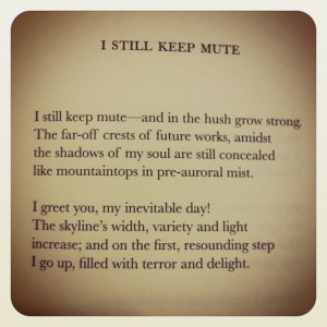 vladimir nabokov poetry i still keep mute