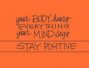 This is one sure way to happiness...watch those crazy thoughts! ;)