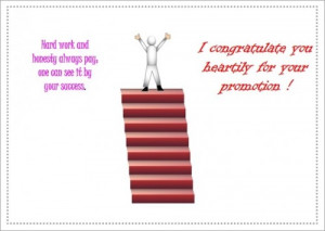 Interesting Congratulation Messages for Promotion