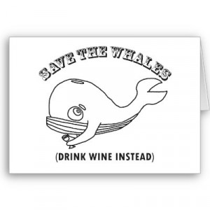Save The Whales Card