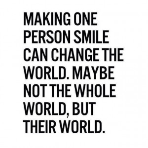 Make someone smile today :) #smile #QOTD #quote #happy