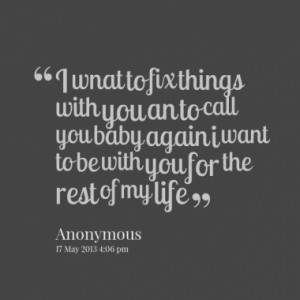 Quotes About: i want you back