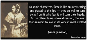 To some characters, fame is like an intoxicating cup placed to the ...