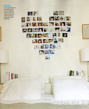 照片墙摆放设计