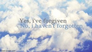 hard to let it all go