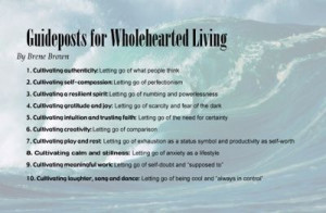 Brene Brown on Wholehearted living