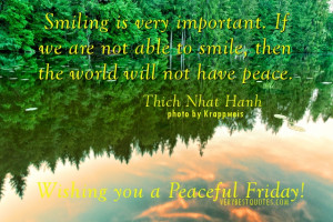 Peaceful Sunday Quotes http://www.verybestquotes.com/smiling-is-very ...