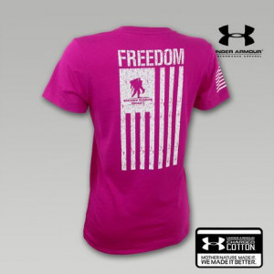 Under Armour Women`s Wounded Warrior Freedom Flag Tee ...