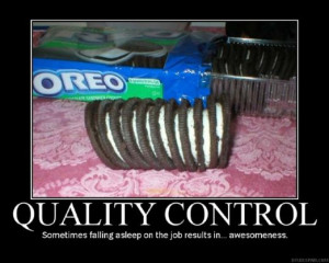 humor funny pictures quality control oreos awesome