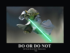 Star Wars Quotes Yoda Wisdom Film poster - star wars - yoda