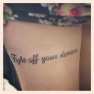 Tattoo Quotes About Overcoming Struggles
