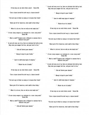 Fortune Cookie Sayings Printables Pictures