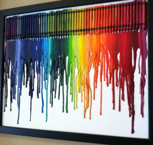 Melty Crayons a la Pinterest