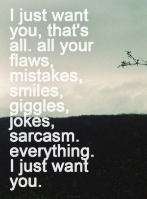 There's a reason we met. There's a reason we found each other. There ...