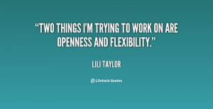 Quotes About Flexibility