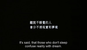 sleep dreams reality awake insomnia exhaustion