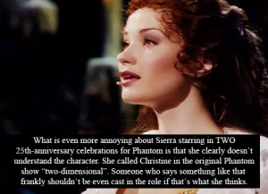 ... : Phantom of the Opera Sierra Boggess 25th anniversary christine daae