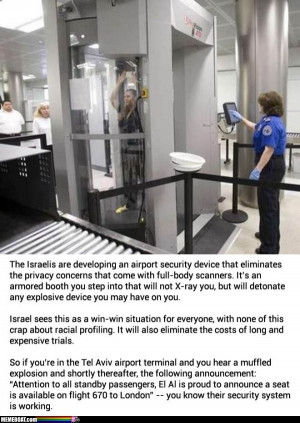 Israeli Airport Security Device