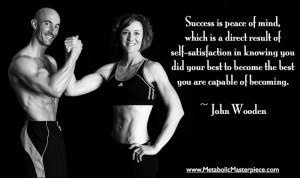 Motivational Fitness Quote from John Wooden