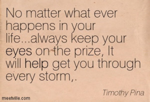 Through every storm...