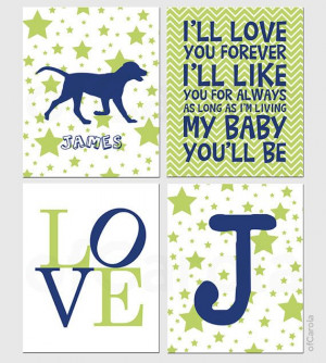 ... , Baby Boys, Sets Dogs, Dogs Initials, Blue Lime, Baby Boy Nurseries