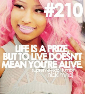 Nicki minaj, quotes, sayings, life, live, smart quote