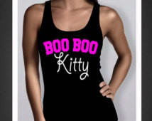 Boo Boo Kitty Ladies Tank - #boobok itty #empire #cookie# mybo #gf # ...