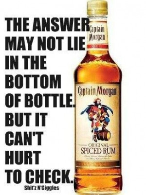 Haha captain Morgans www.LiquorList.com 