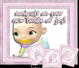 Congrats On Your New Bundle Of Joy New Baby Scrap For Orkut
