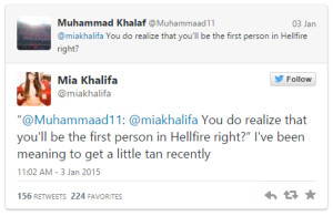 Khalifa Mia Death Threats