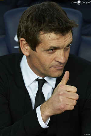 Tito Vilanova le 6 janvier 2013 au Camp Nou lors de la victoire du FC