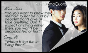 Korean Drama Quotes - You Who Came From the Stars (2013)