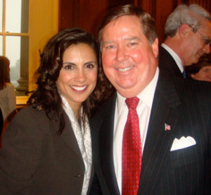 Congressman Ken Calvert of California Elizabeth Dole and Ken Calvert