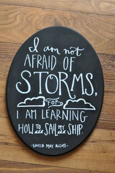 Quote Chalkboard Art by ChalkfullofLove More