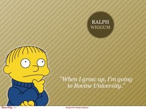 Ralph Wiggum Ralph Wiggum