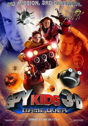 Spy Kids 3-D: Game Over movie on: