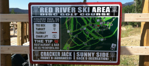 Picture Above For Larger View Of Actual 18 Hole COURSE MAP SIGN