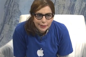... Gaga look like as an Apple Store employee? 'SNL' has the answer