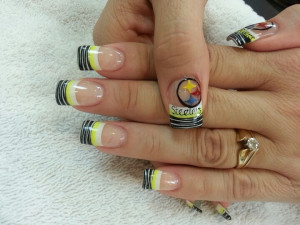 New Style For Steelers Nails Designs Wall Quotes Nail Art Set Walmart