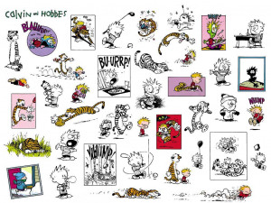 Calvin & Hobbes farewell