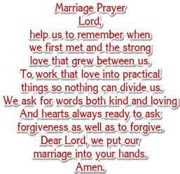 Pray for Stronger Marriages